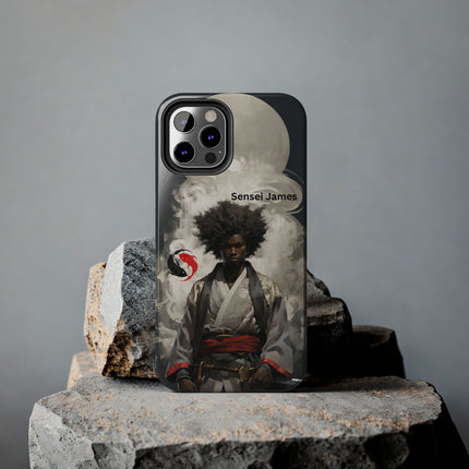 Black Samurai Warrior - iPhone Case - personalized