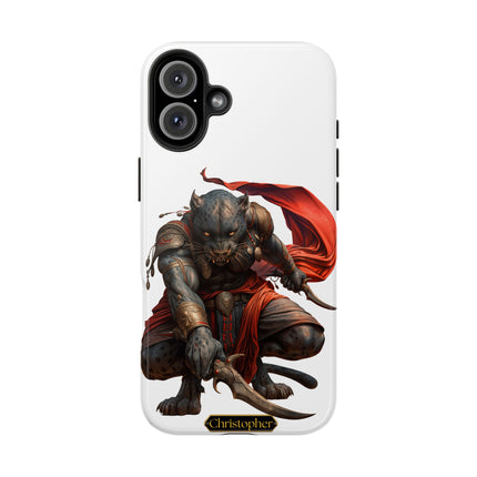 Kofi the Panther – Blade of the Night - iPhone Case