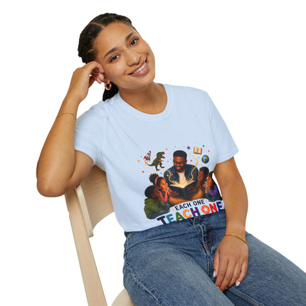 Each One Teach One - T-shirt - male