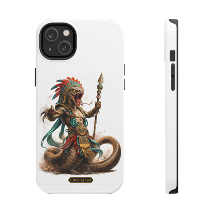 Xolotl the Cobra – Serpent of the Sun Temple - iPhone Case