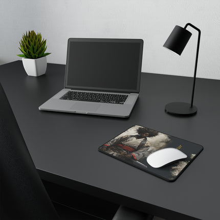 Black Samurai Warrior - mouse pad
