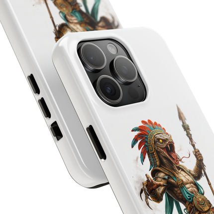 Xolotl the Cobra – Serpent of the Sun Temple - iPhone Case