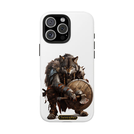 Ragnar the Wolf – Viking Berserker iPhone Case