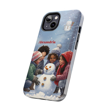 Winter Wonderland - iPhone Case - personalized