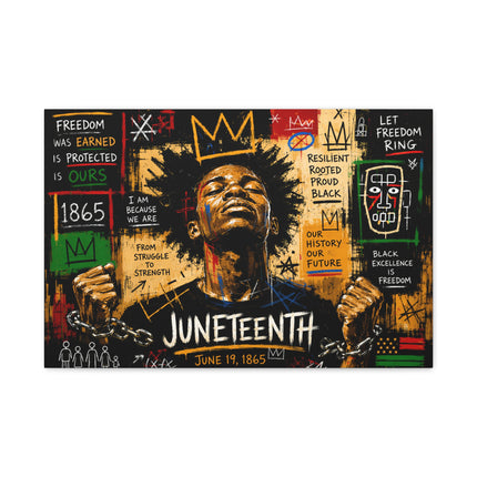 Juneteenth Urban - canvas print