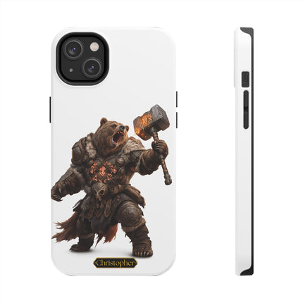 Boris the Bear – Hammer of the North - iPhone Case