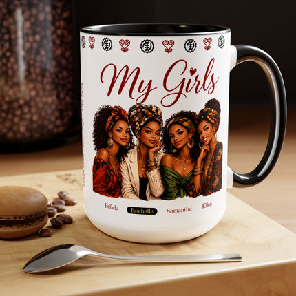 My Girls™ Personalized 15oz Mug