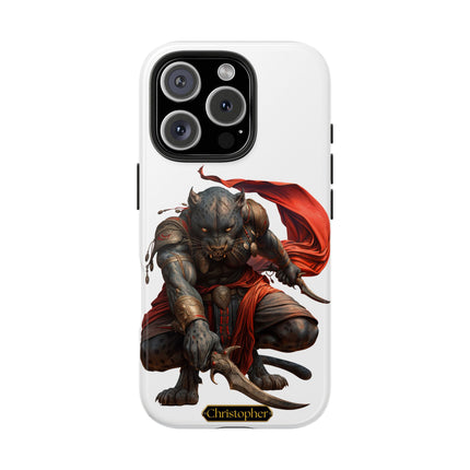 Kofi the Panther – Blade of the Night - iPhone Case