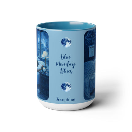 Blue Monday Blues - 15oz mug