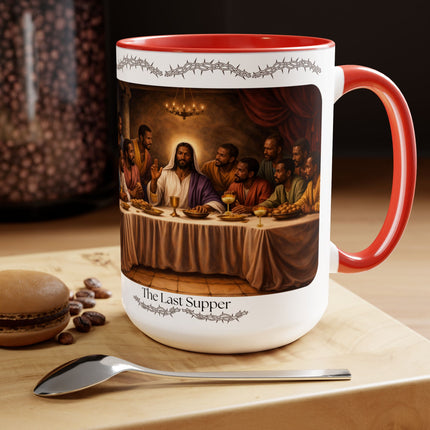 The Black Last Supper - 15oz mug