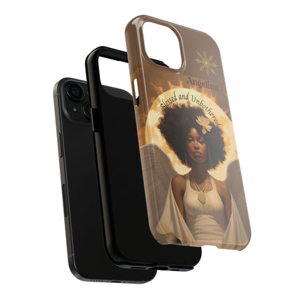 Blessed and Unbothered - iPhone Case - personalized