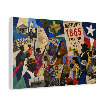 Juneteenth: Legacy of Freedom Canvas Print