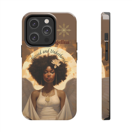 Blessed and Unbothered - iPhone Case - personalized