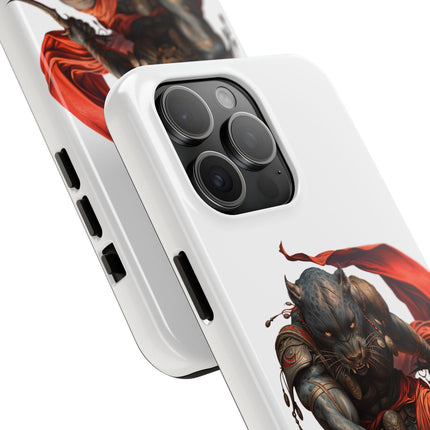 Kofi the Panther – Blade of the Night - iPhone Case