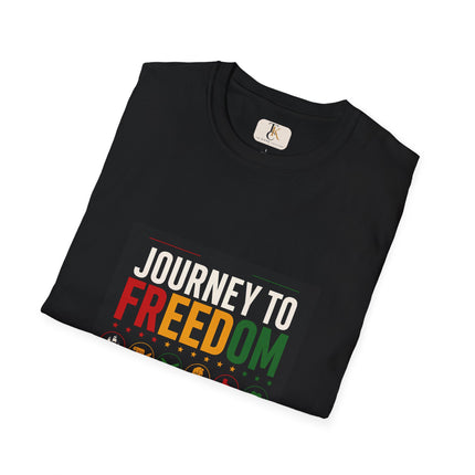 Journey To Freedom Juneteenth - T-shirt