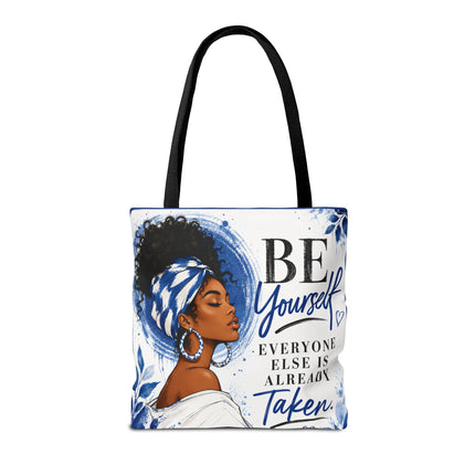Be Yourself - Tote Bag - blue