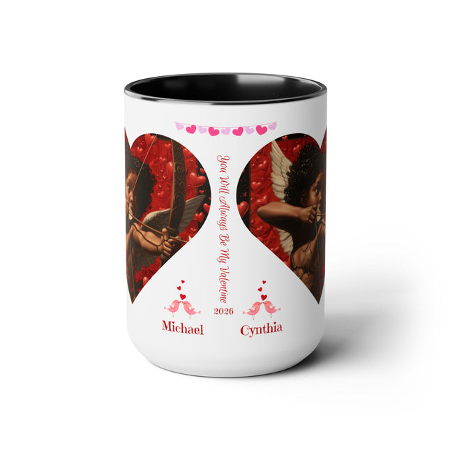 Always My Valentine - personalized mug - 15oz