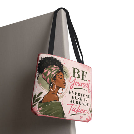 Be Yourself - Tote Bag - pink