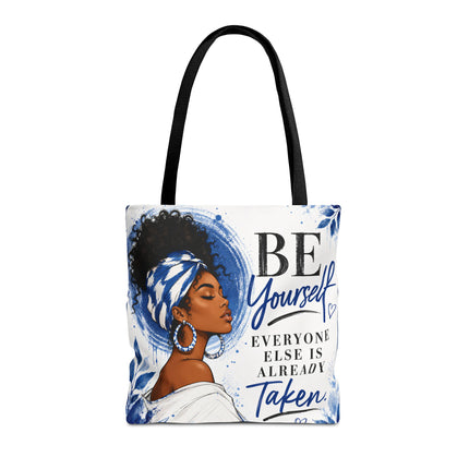 Be Yourself - Tote Bag - blue