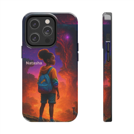 Limitless Wonder - Girl - iPhone Case - personalized