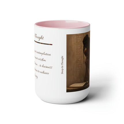 Deep In Thought - personalized mug