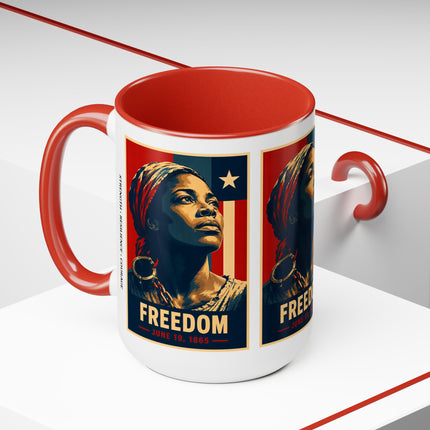 Juneteenth Freedom - 15oz Mug