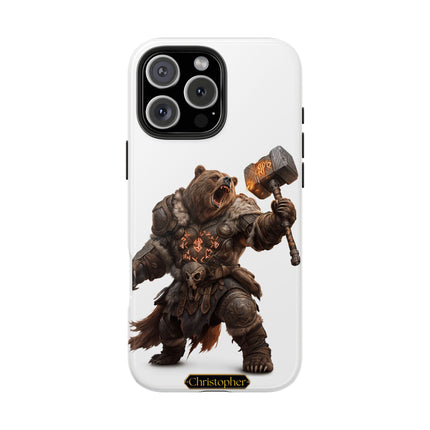 Boris the Bear – Hammer of the North - iPhone Case