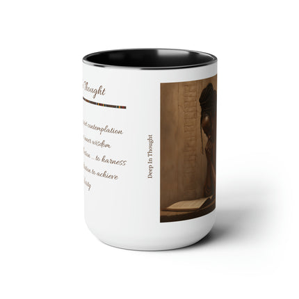 Deep In Thought - personalized mug