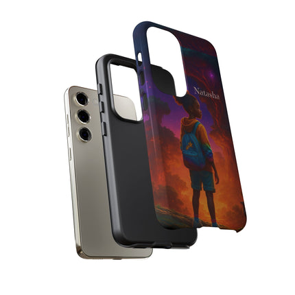 Limitless Wonder - Girl - Samsung Galaxy phone case - personalized