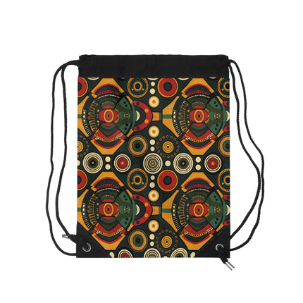 Rhythm & Roots - drawstring tote bag
