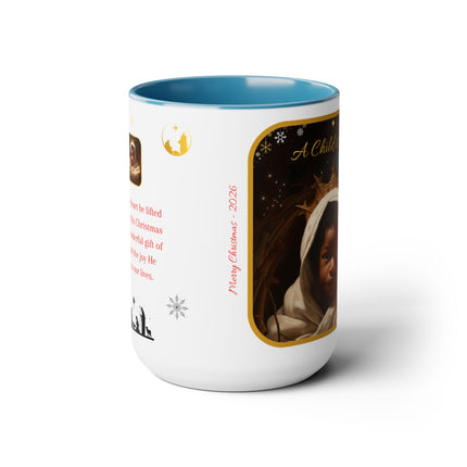 A Child is Born - mug - 15oz