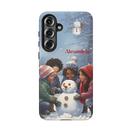 Winter Wonderland - Samsung Galaxy phone case - personalized