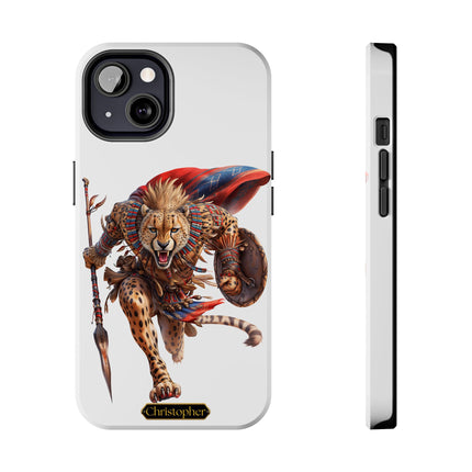 Jabari the Cheetah – Lightning of the Plains - iPhone Case
