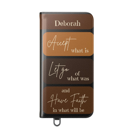 Accept What Is - Samsung Flip Case