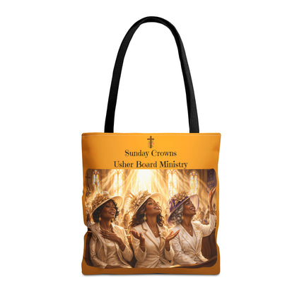 Sunday Crowns – Usher Board Ministry - Tote Bag