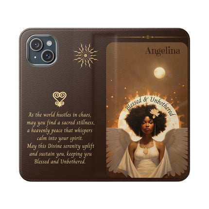 Blessed and Unbothered - iPhone Flip Case