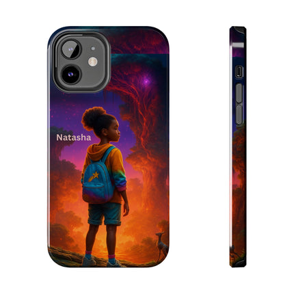 Limitless Wonder - Girl - iPhone Case - personalized