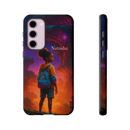 Limitless Wonder - Girl - Samsung Galaxy phone case - personalized