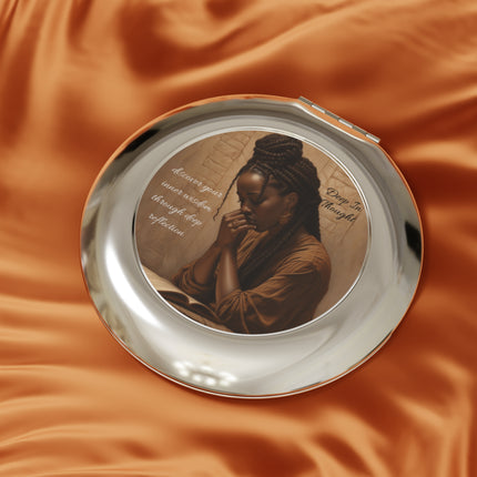 Deep In Thought - compact mirror