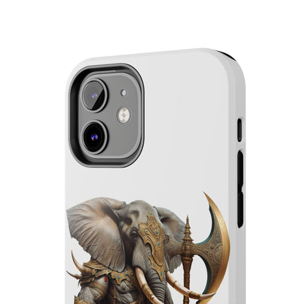 Rajah the Elephant – Guardian of the Golden Empire - iPhone Case