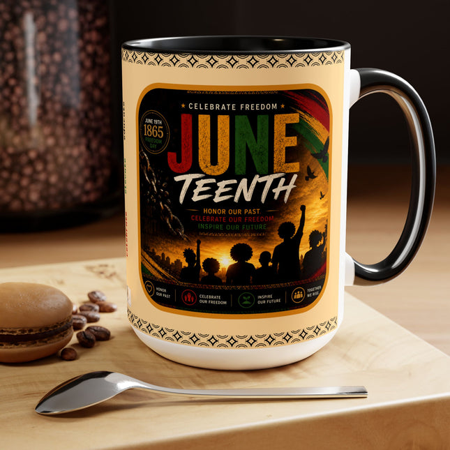 Celebrate Freedom Juneteenth - 15oz mug