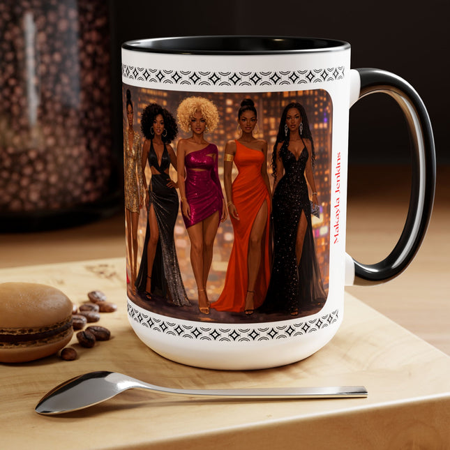 Sistah Friends Night Out - 15oz mug