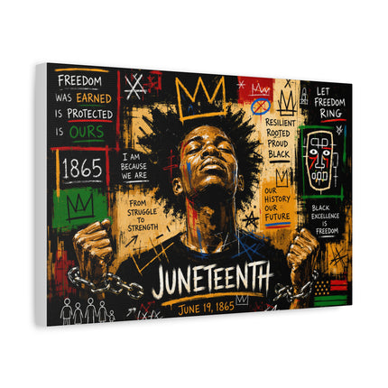 Juneteenth Urban - canvas print