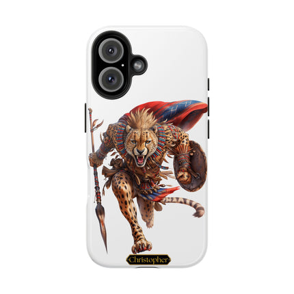 Jabari the Cheetah – Lightning of the Plains - iPhone Case