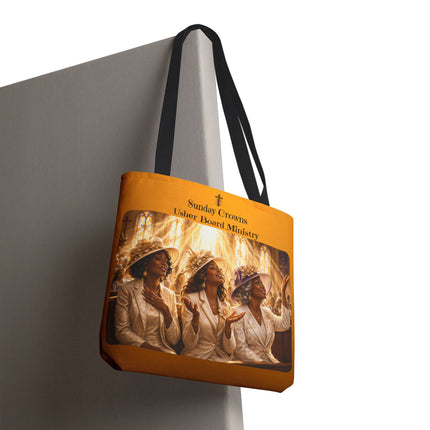 Sunday Crowns – Usher Board Ministry - Tote Bag