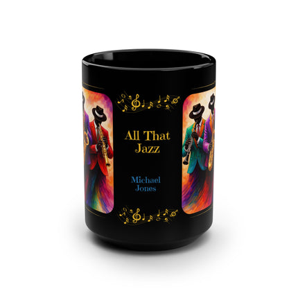 All That Jazz – 15oz mug - black