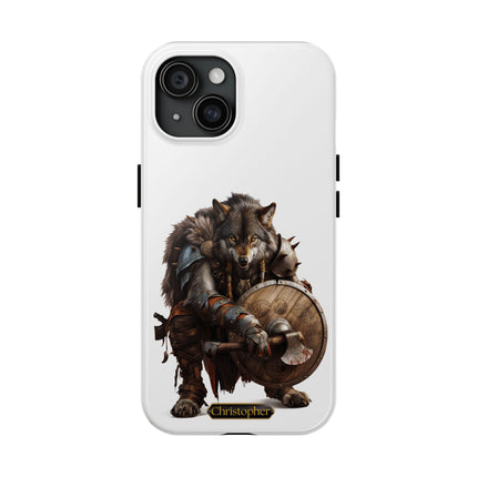 Ragnar the Wolf – Viking Berserker iPhone Case