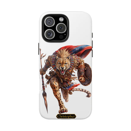 Jabari the Cheetah – Lightning of the Plains - iPhone Case