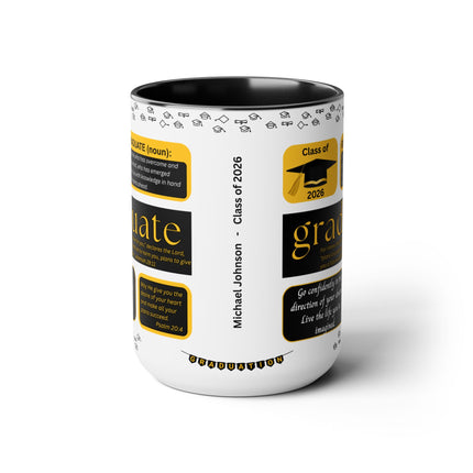 Graduation Mug - Class of 2026 - 15oz - color