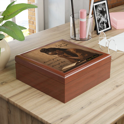 Deep In Thought - jewelry box